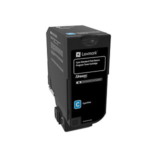 Toner LEXMARK CS/CX72x Original Cartridge / High Yield (Approx. 7,000 Pages) / Return Program - Blu