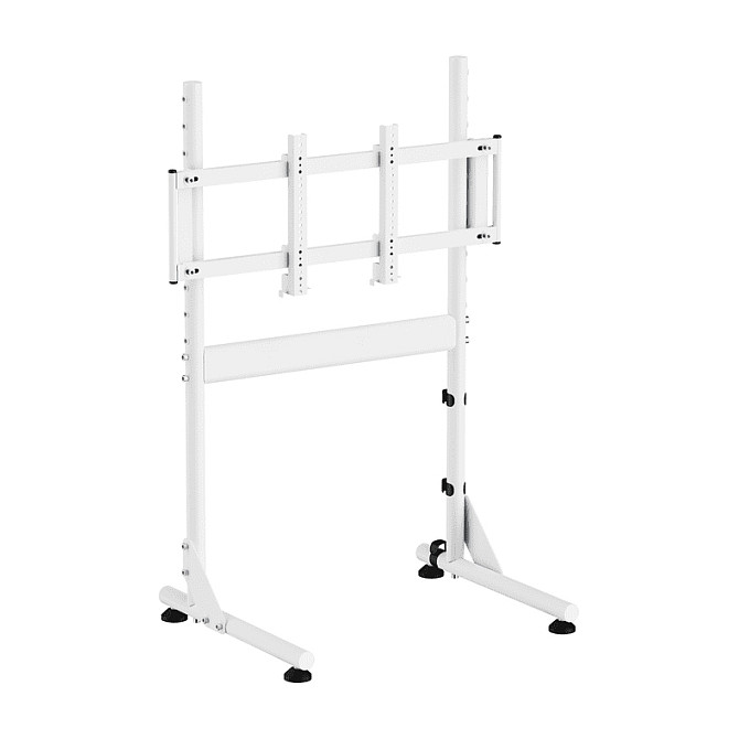 Mbajtëse për Monitor OPLITE Nitrokart V2 OP-NK2-MSW, për Monitor deri 57", Kapacitet 30 kg - Bardhë 3
