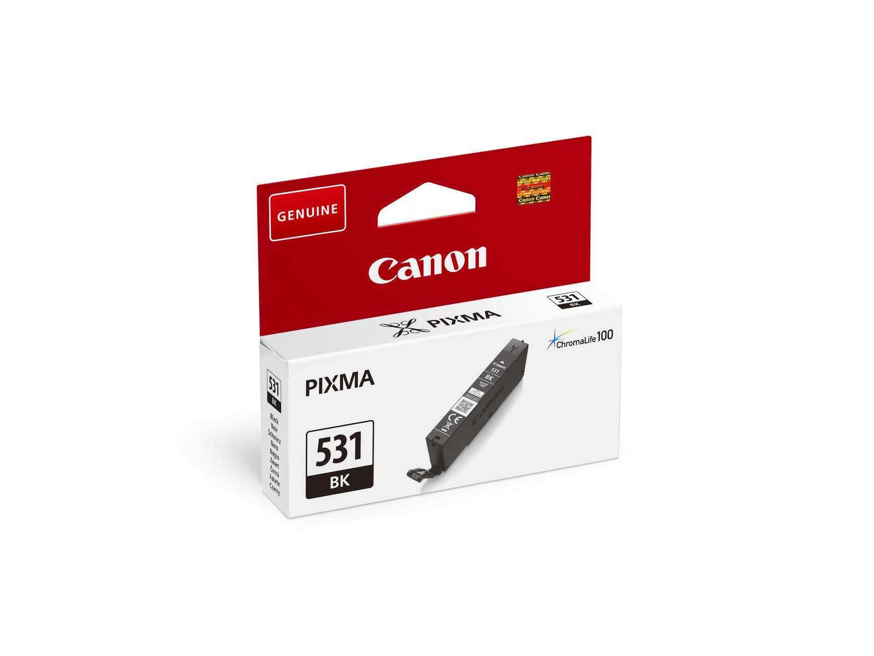INK Canon CLI-531BK / 6118C001 / 656 faqe – Zezë thumbnail 3