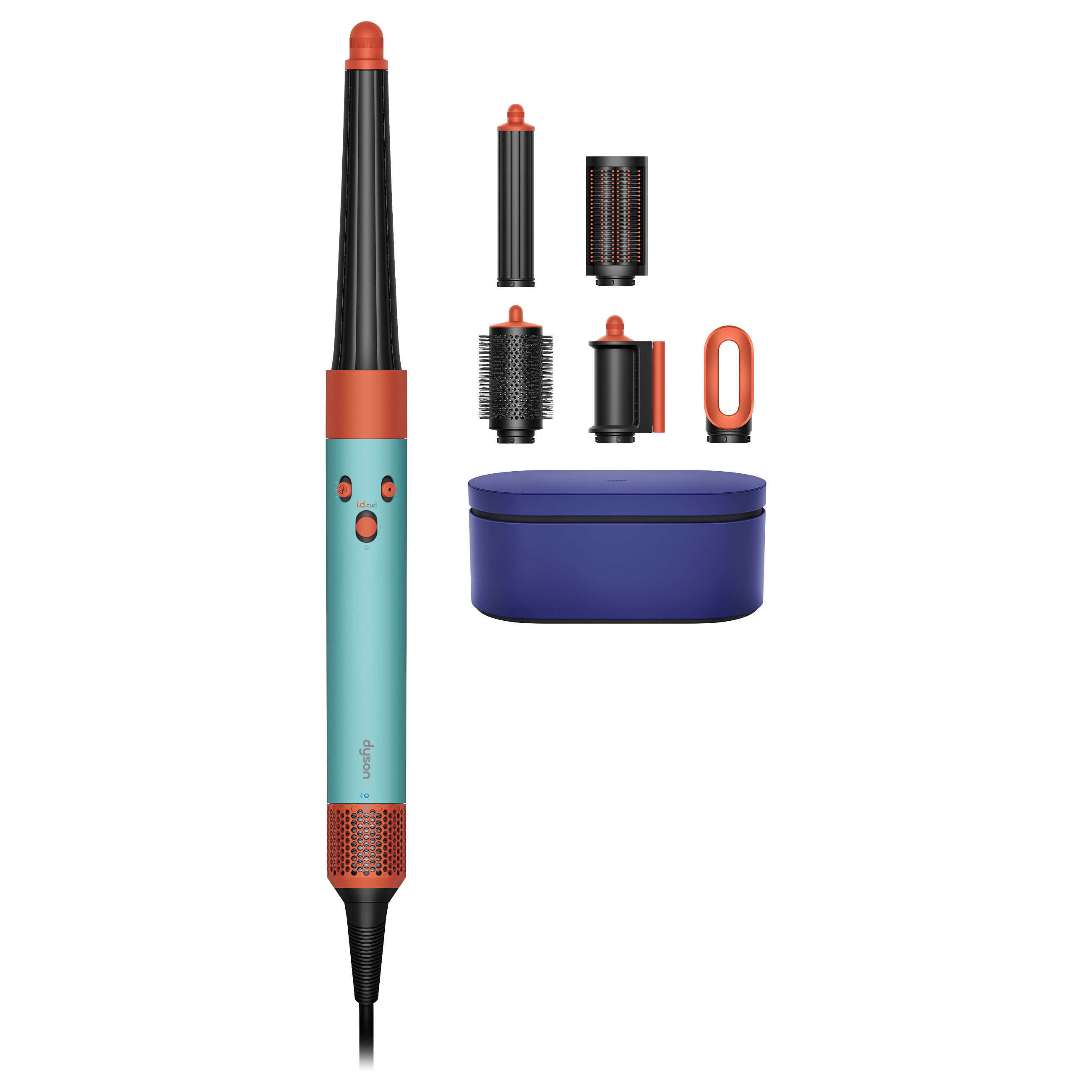 Stilues për flokë Dyson Airwrap i.d. Curly+Coily / 533736-01 – Portokalli/Gjelbër 6
