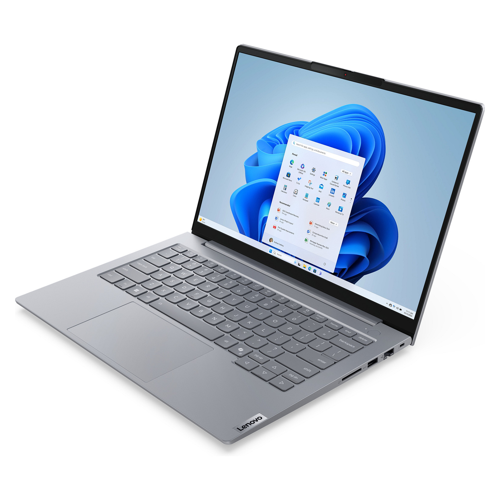 Laptop Lenovo ThinkBook14 G8 / Ultra 9 185H / 16GB DDR5 / 512GB / 14" WUXGA IPS AG 60Hz / Intel Arc Graphics / DE  - Gri e Hpaur 3