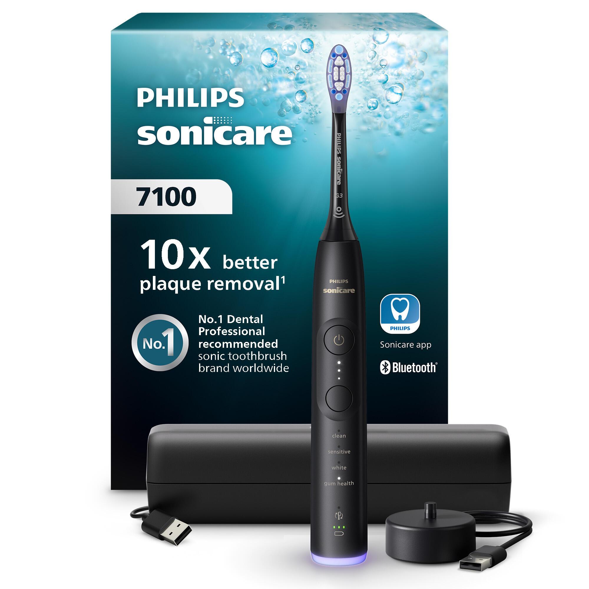 Furçë dhëmbësh elektrike Philips Sonicare Series 7100 / HX7421/01 - Zezë 4