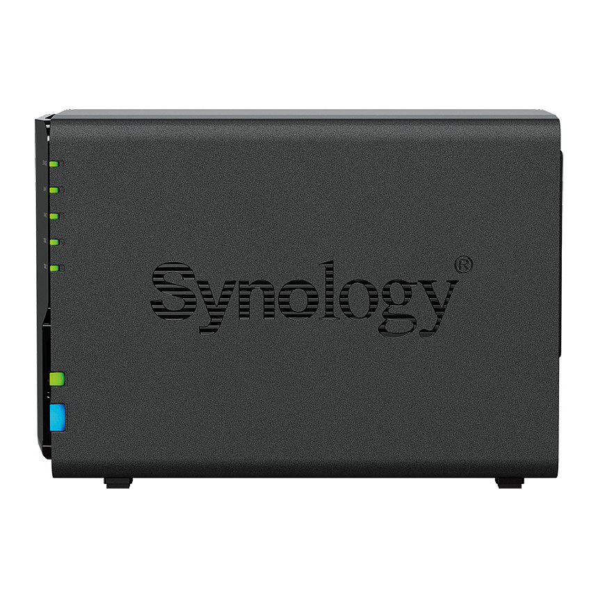Synology DiskStation DS224+ 2-Bay NAS Server – Intel Celeron J4125, 2GB DDR4, 2x Gigabit LAN 3