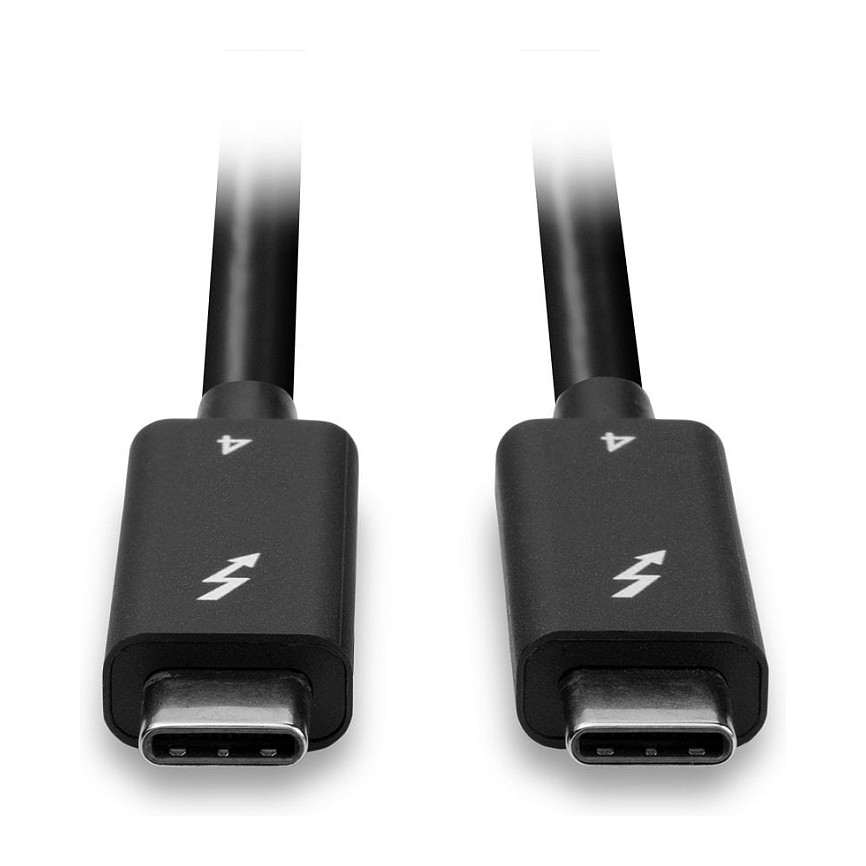 Kabllo Thunderbolt 4 LINDY 31121, USB-C në USB-C, 40 Gbps, 100 W, 2 m - Zezë 3