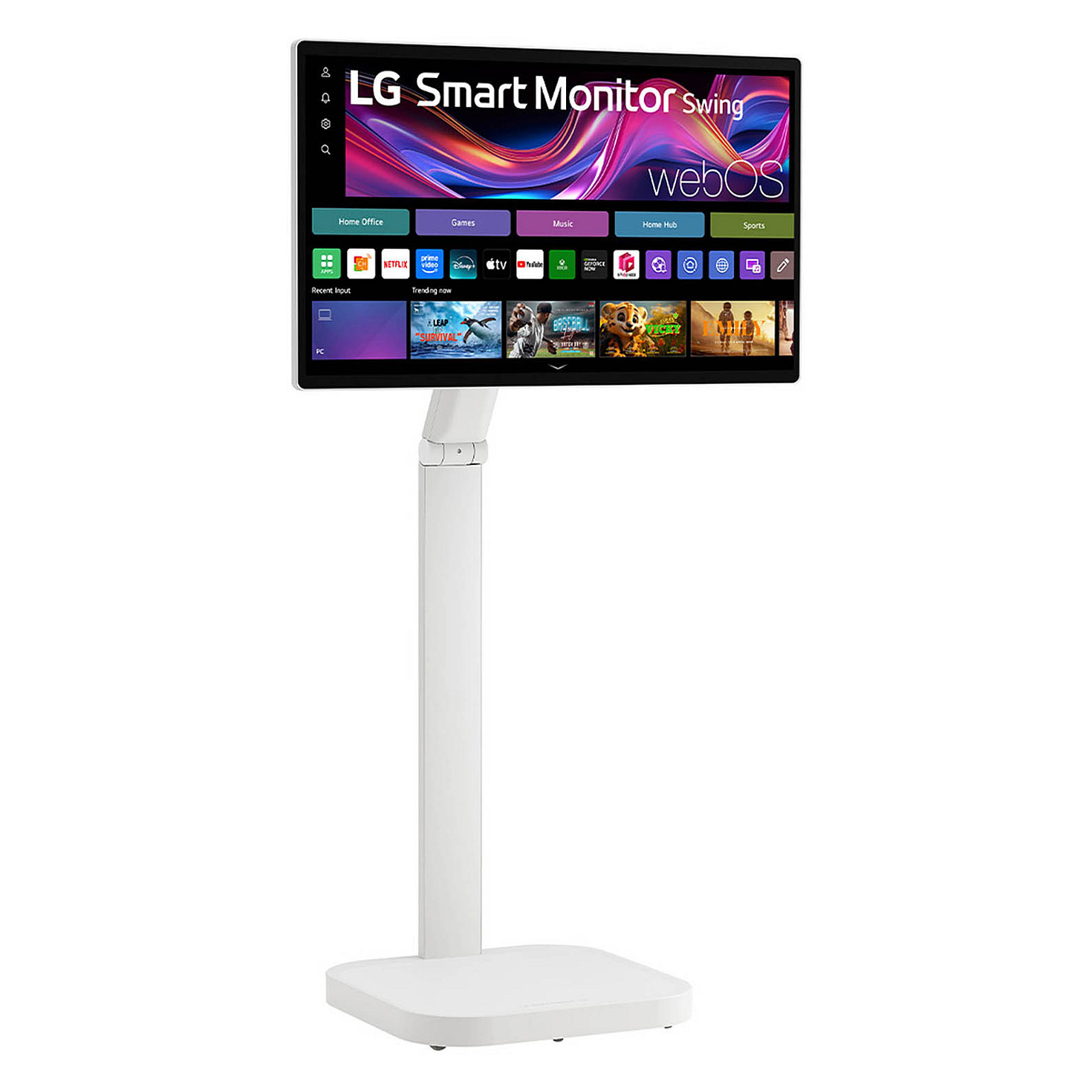 Monitor LG 32U889SA-W / 31.5" / 4K Ultra HD IPS LCD Touch / 60Hz / 5ms / USB-C+HDMI - Bardhë thumbnail 2