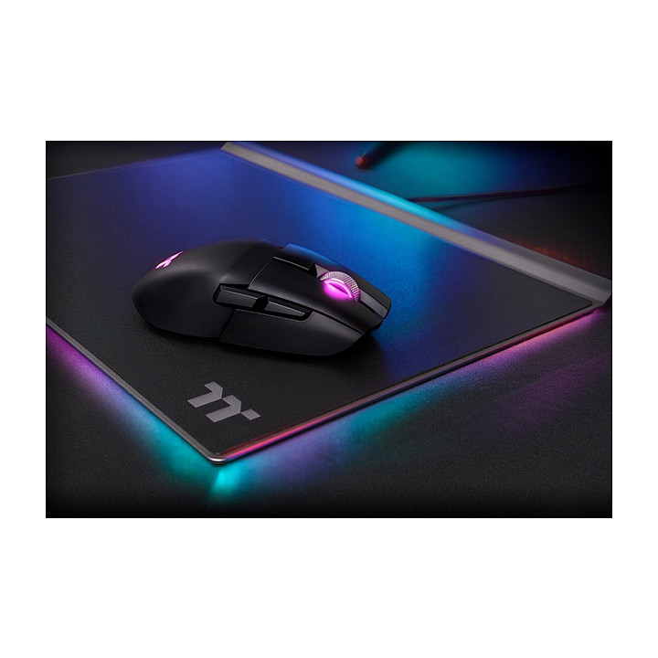 Maus Gaming Thermaltake Argent M5 Wireless / GMO-ARW-WDOOBK-01 / Sensor Optik PixArt PMW-3335 / 16000 DPI / 2.4GHz & Bluetooth & Wired USB / Bateri – Zezë 6