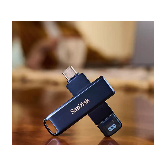 USB Flash Drive STICK SD CARD IXPAND PHONE DRIVE USB TYPE-C - blu thumbnail 5