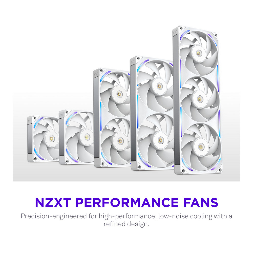 Ftohës për kasë NZXT F-Series F240X RGB Fan 240mm RF-U24PN-W1 thumbnail 3