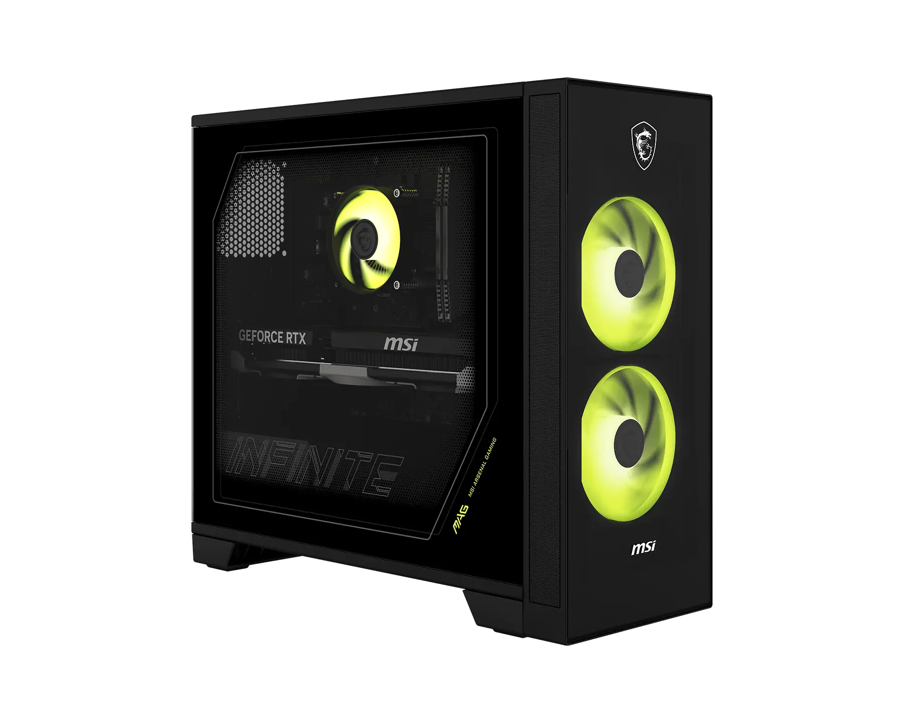 Kompjuter Gaming MSI MAG Infinite Z 8B 9NVMR5-052AT, Ryzen 5 9600X, 16GB DDR5, 1TB, RTX 5060 Ti 8GB - Zezë