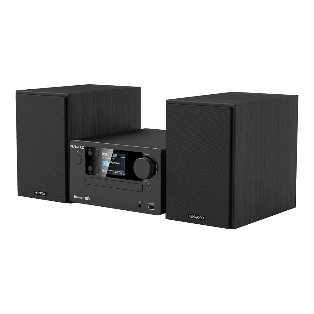 Sistem Audio Kenwood M-725DAB-B, 2 × 25W, CD, USB, DAB+, FM-RDS, Bluetooth 5.0 - Zezë 4