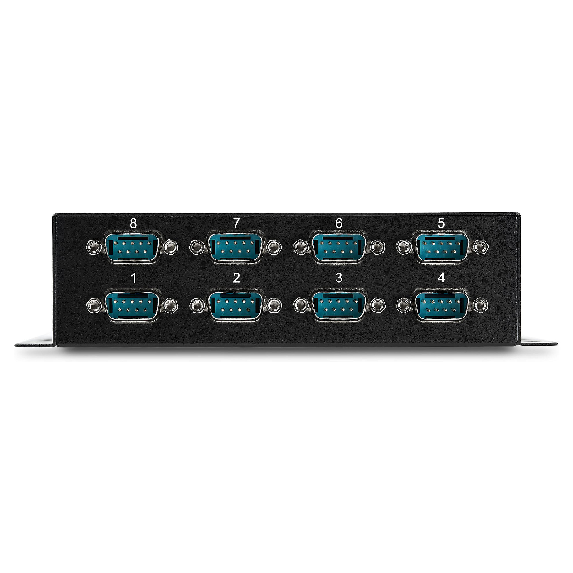 Hub Serial USB StarTech.com ICUSB2328I, USB 2.0, 8x Serial RS-232 DB9, deri në 921.6Kbps, FTDI FT232RL, Montim DIN Rail + Mur - Zezë 3