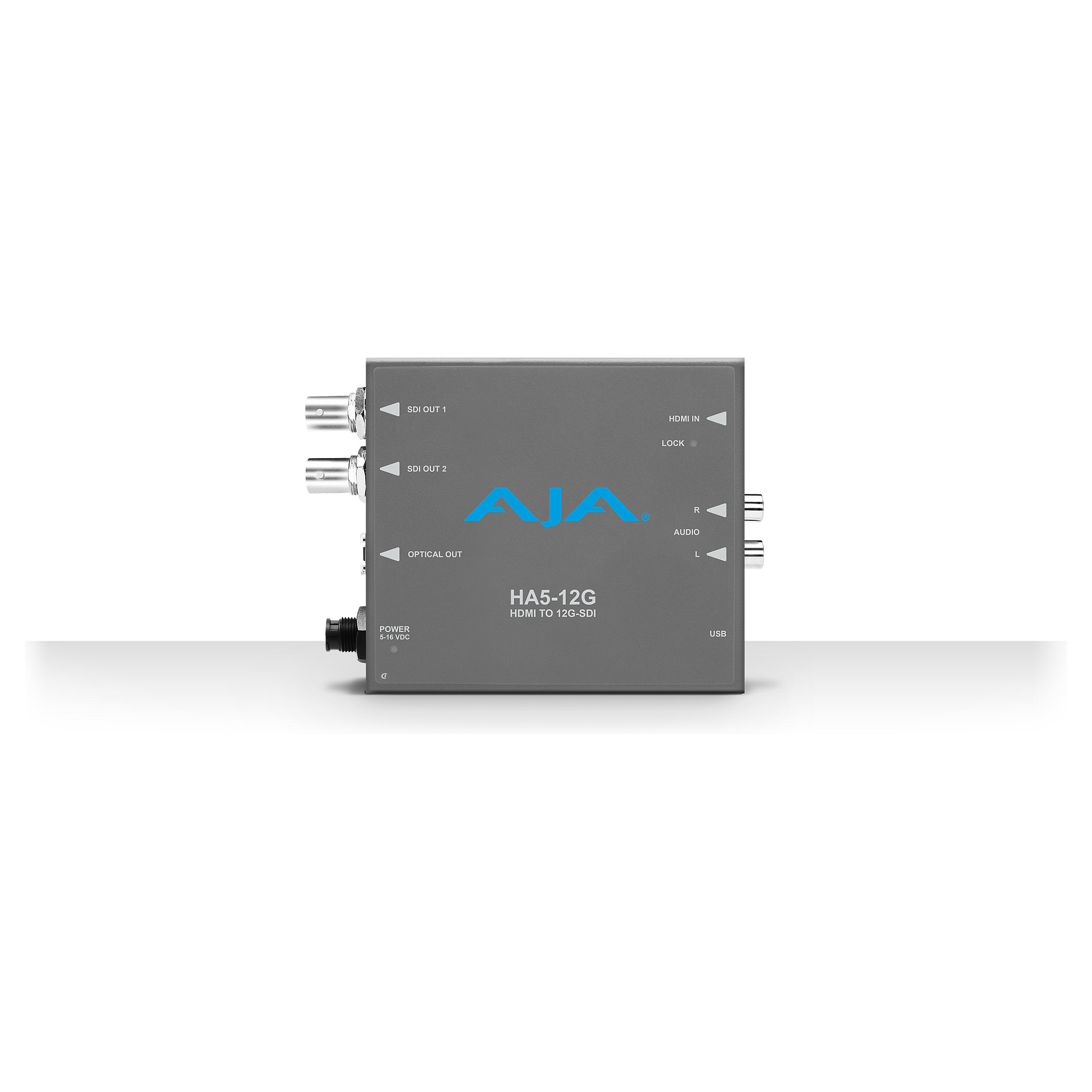 Konvertues Audio AJA 12G-AMA, 12G-SDI, 4 Kanale Audio Analoge, Embedder/Disembedder 2