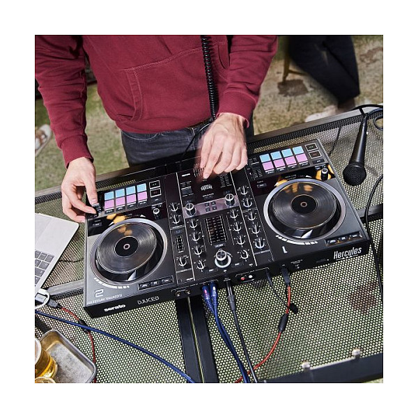 Kontrollues DJ Hercules DJControl Inpulse 500, 2-Dekësh, USB, Serato DJ Lite, DJUCED - Zezë 5