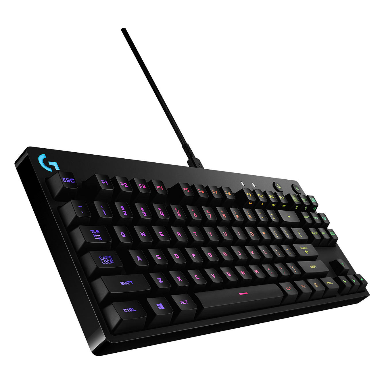 Tastierë Gaming Logitech G Pro Wired / AZERTY - Zezë thumbnail 2