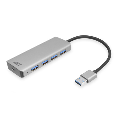Hub USB-A ACT AC6320, 4x USB-A 3.2 Gen 1, 5 Gbps, Kabllo 50 cm – Zezë 5