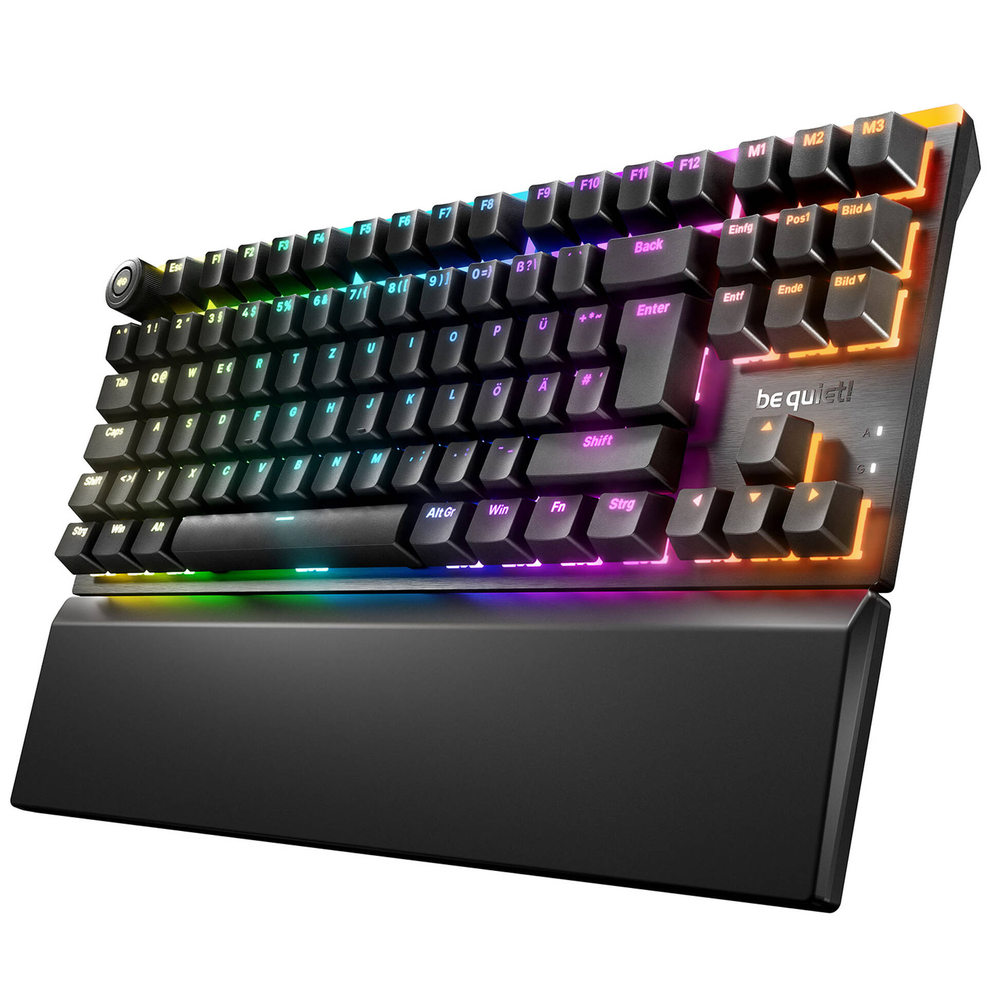 Tastierë Gaming Light Mount TKL / Wired / TKL / Mekanike / Silent V2 Orange / Hot-Swap / ARGB / USB-C - Zezë 9