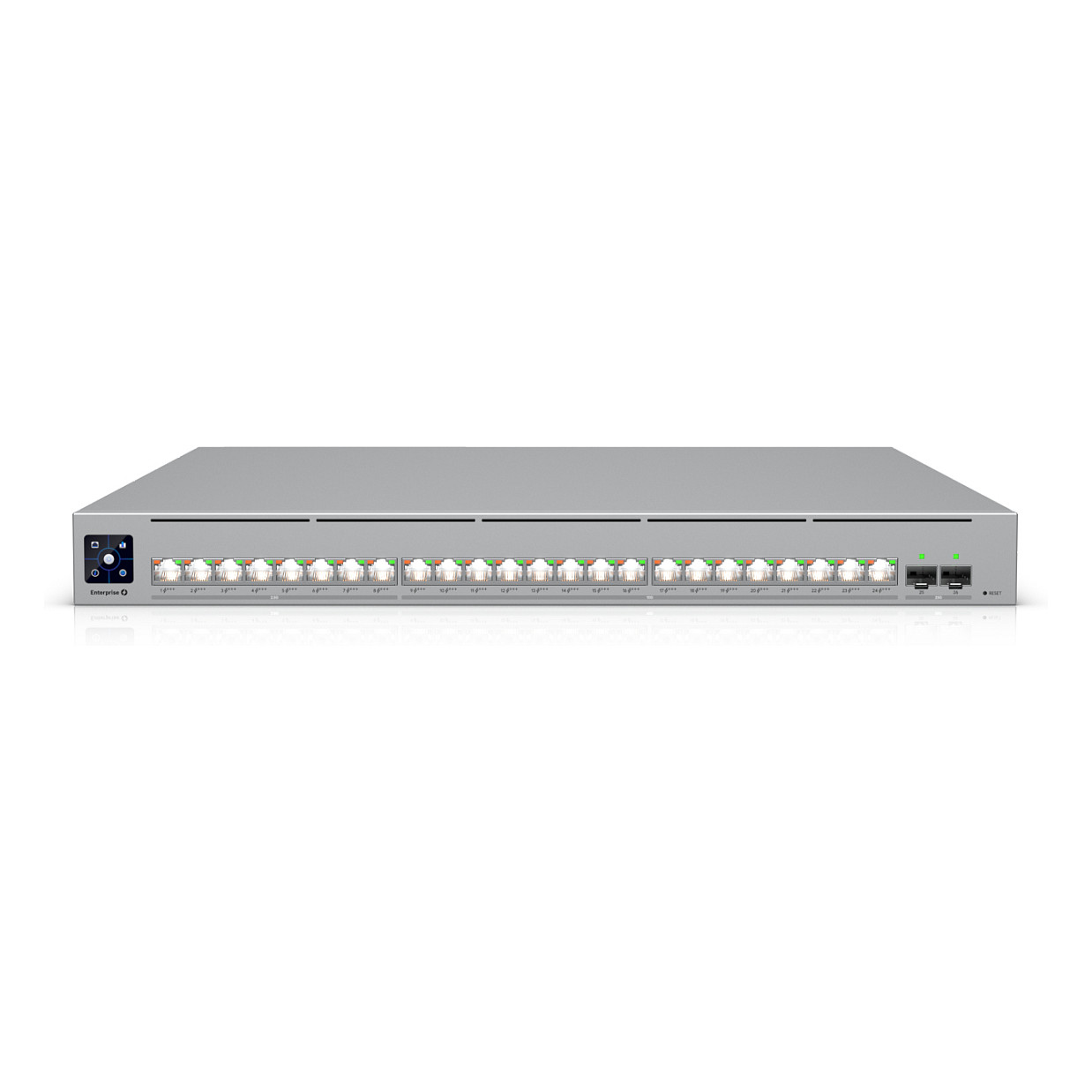 Ubiquiti UniFi Enterprise Campus ECS-24-PoE Layer 3 Managed Switch with 24x Multi-Gig PoE+++ and 2x 25G SFP28 Uplink