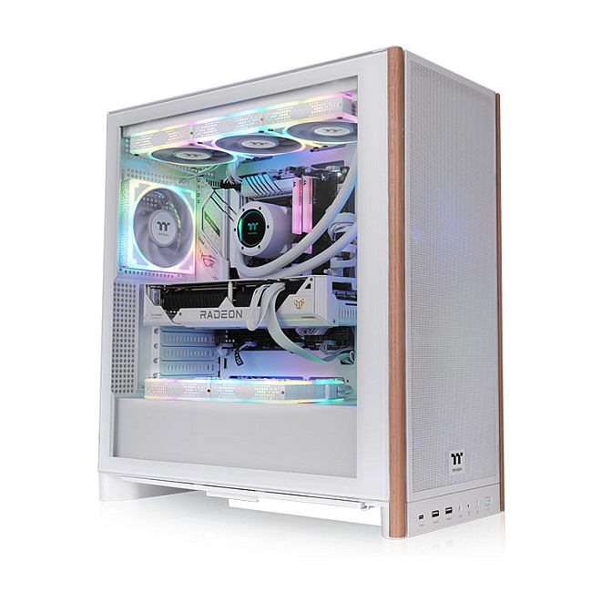 Kasë Midi Thermaltake S370 WS – Bardhë thumbnail 4
