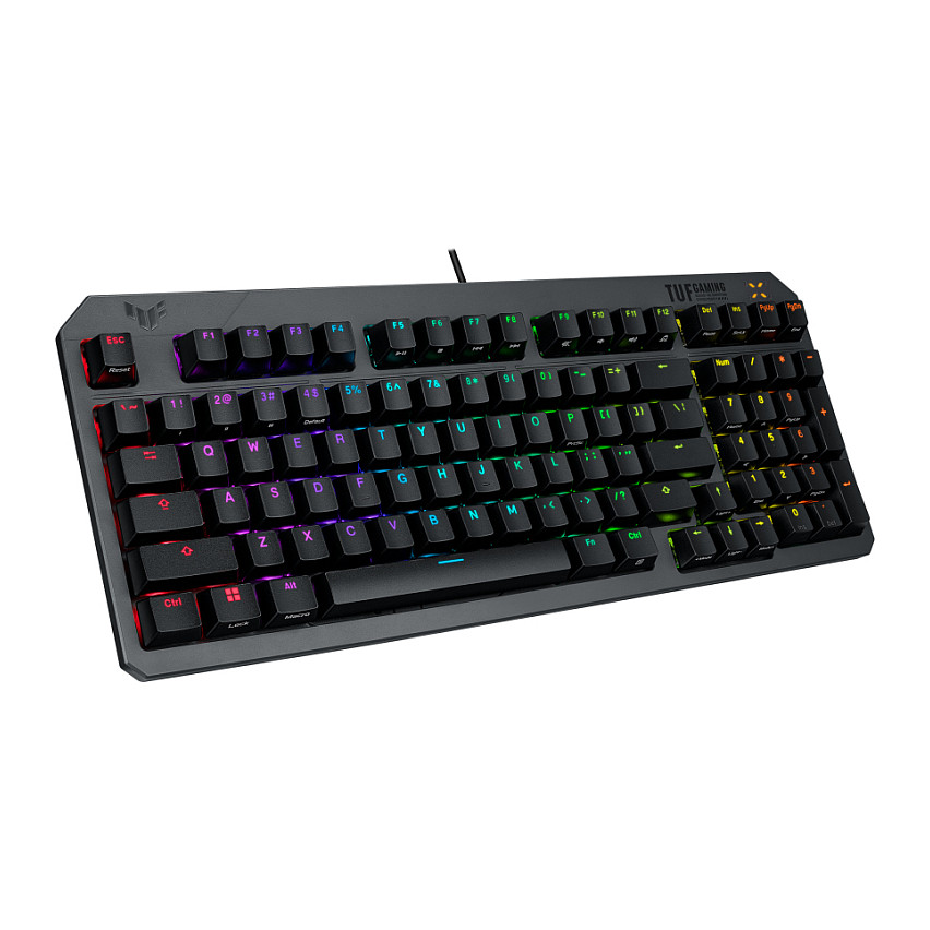 Tastierë Gaming ASUS TUF Gaming K3 Gen II, Opto-Mekanike RGB, Wired, 96% - Zezë 6