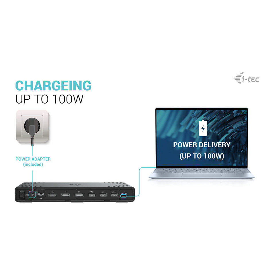 Docking Station D I-TEC USB-C / USB4 Thunderbolt 3 + PD thumbnail 5