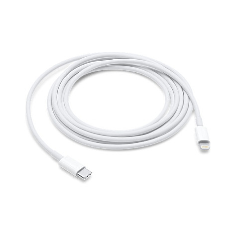Kabllo Apple Lightning to USB-C / 2m - Bardhë