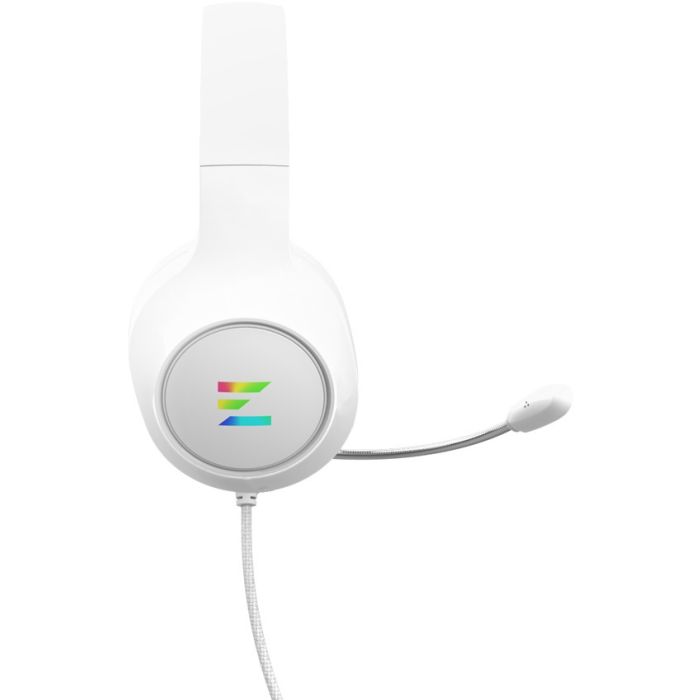 Kufje Gaming Zalman ZM-HPS310 WH / Wired / USB / 50mm / Virtual 7.1 / Mikrofon – Bardhë 3