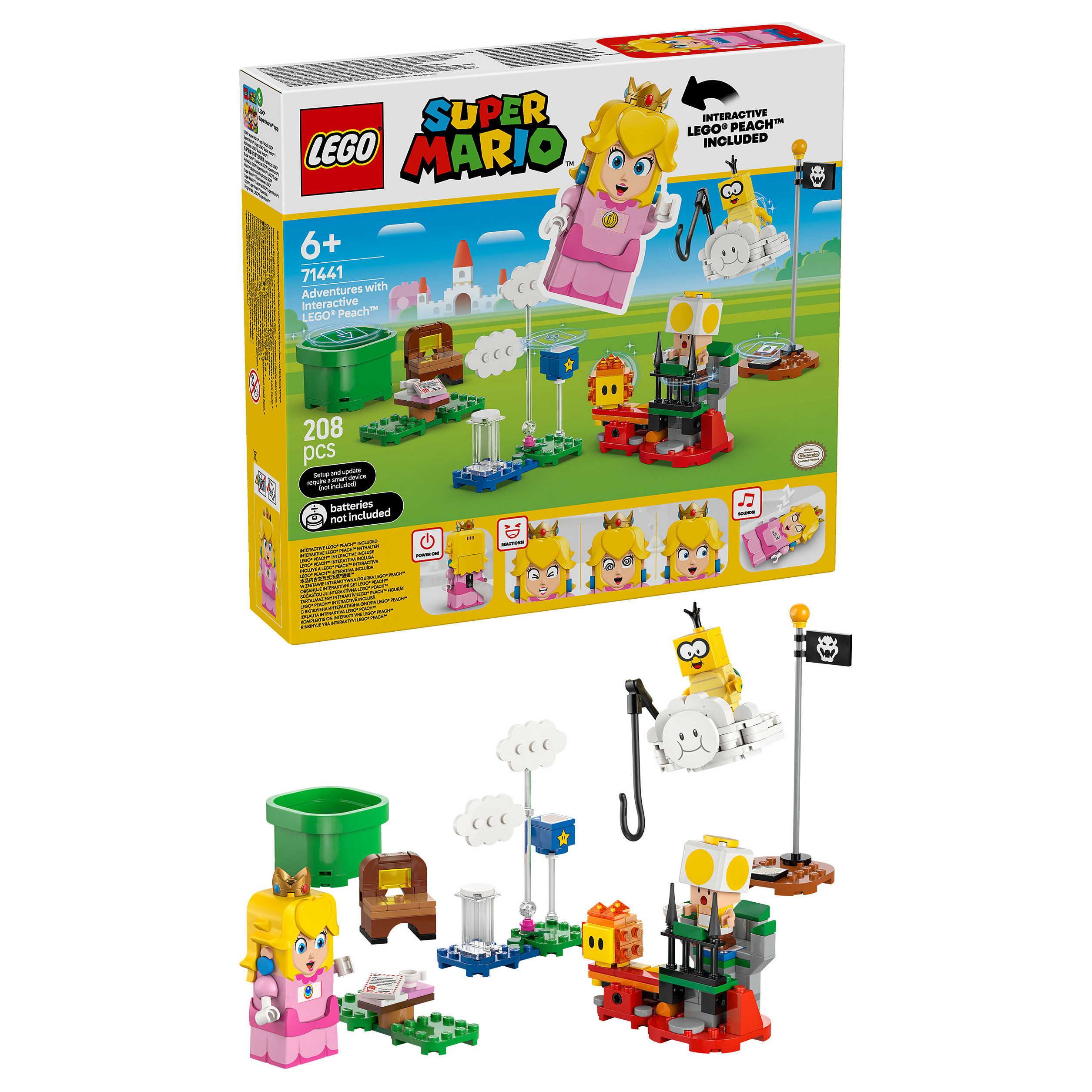 LEGO Super Mario Adventures with Interactive LEGO Peach 71441 thumbnail 2