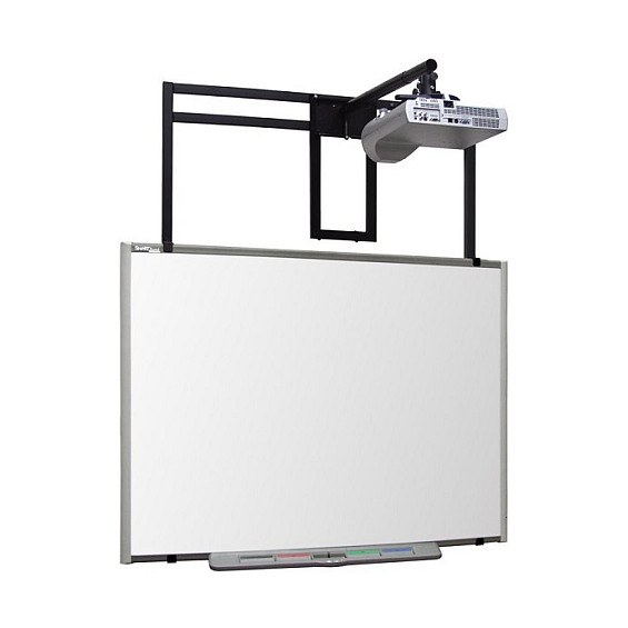 Mbajtëse për Whiteboard Neomounts WHITEBOARD-W100 / deri 25kg / Lartësi 0–180cm / Montim në Muri - Zezë 2