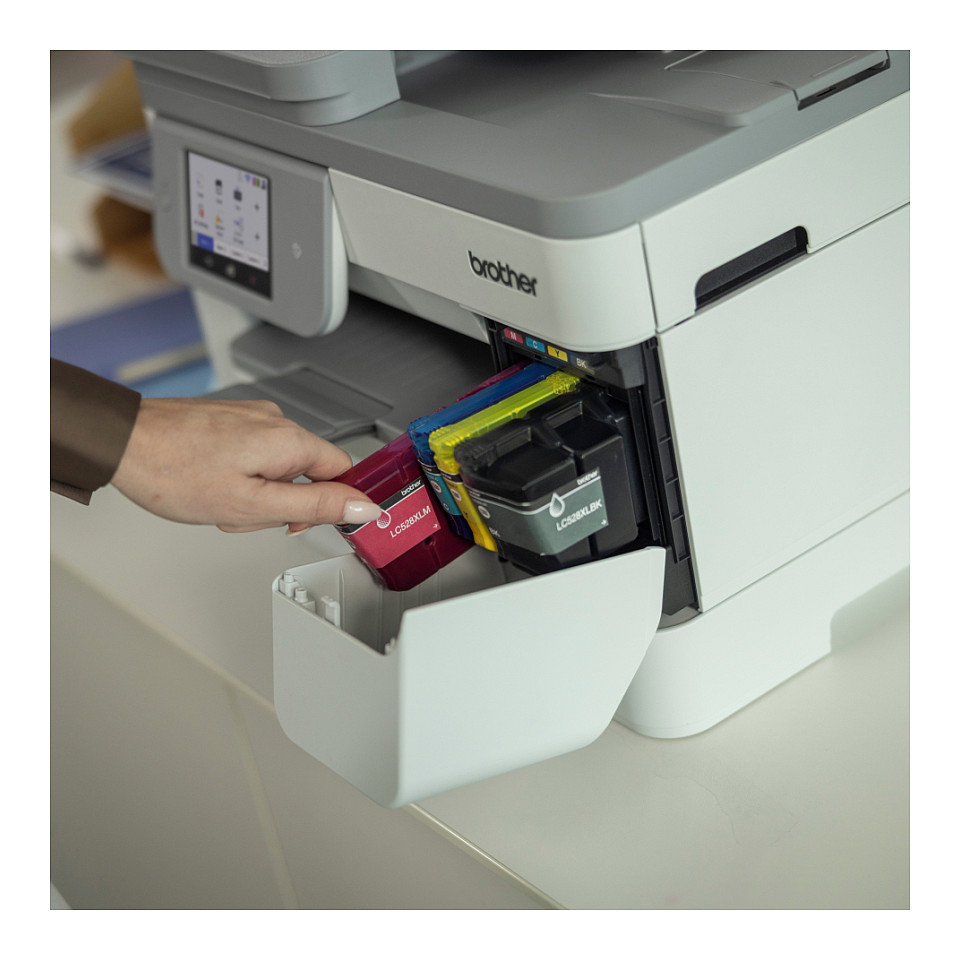Printer Multifunksional Brother MFC-J5115DW, A4, 4 në 1, Inkjet, 28ppm, Duplex, Wi-Fi, Ethernet, USB - Bardhë 5