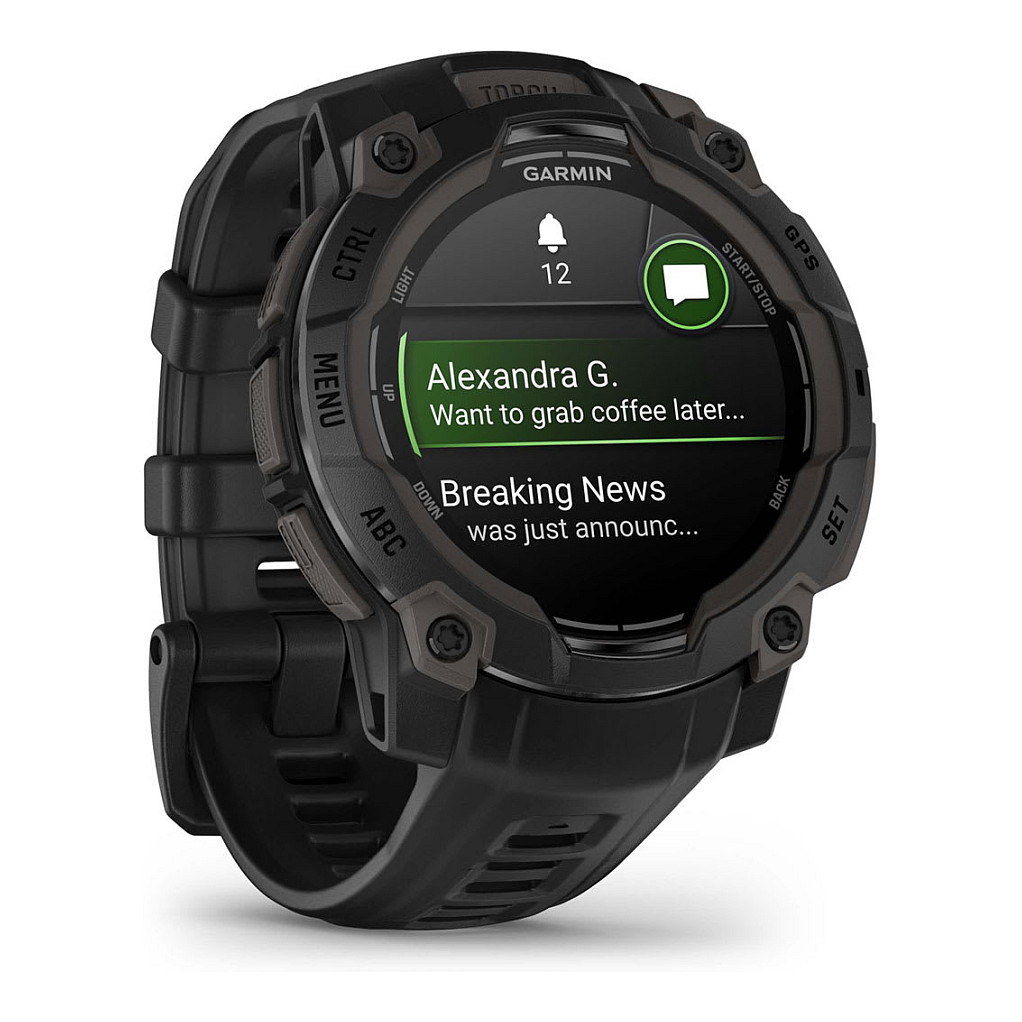 Orë e mençur Garmin Instinct 3 AMOLED (45mm) - E zezë thumbnail 2