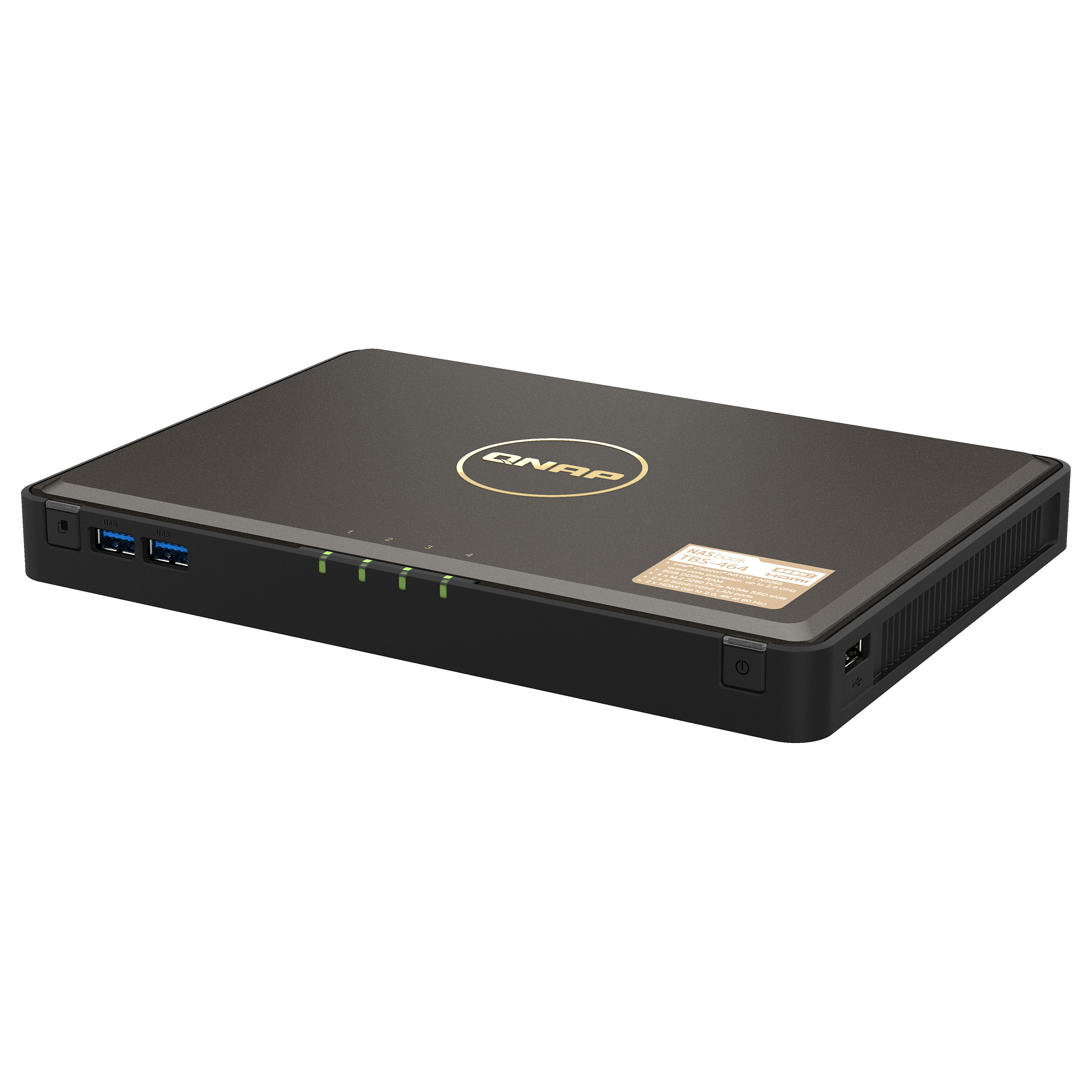 QNAP TS-1273AU-RP-8G 12-Bay Rackmount NAS Server – AMD Ryzen V1500B, 8GB DDR4 ECC, Dual 2.5GbE, Redundant PSU 5
