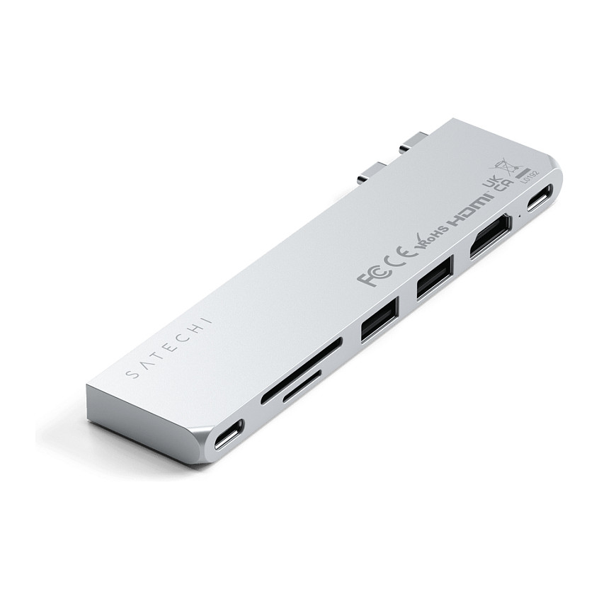 Hub Satechi ST-HUCPHSS / 2x USB-A / 1x HDMI / 1x USB-C / SD / 1x USB4 100W – Argjend 2