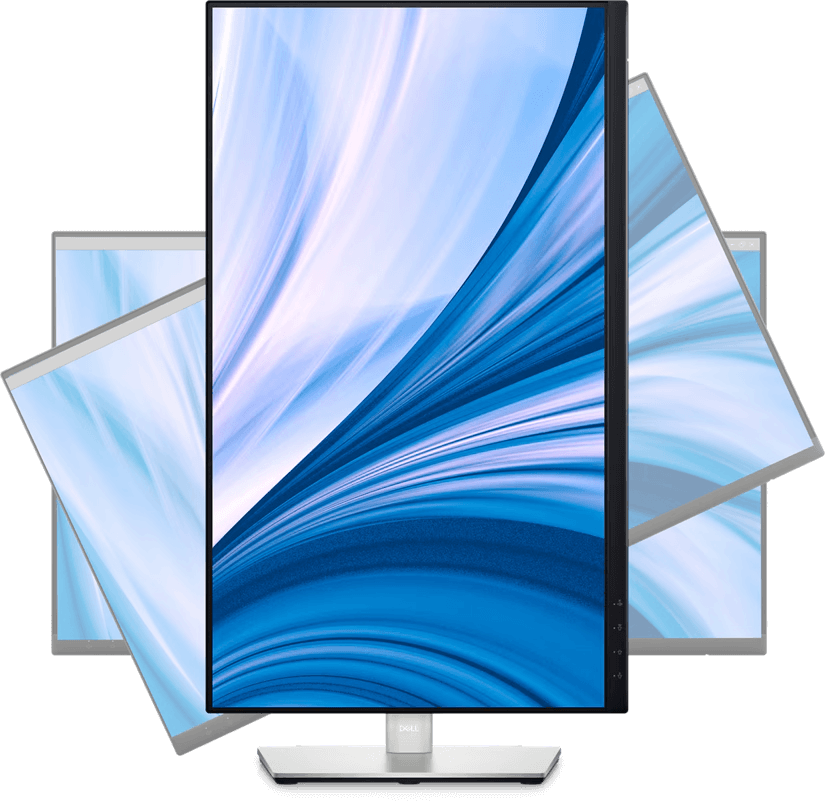 Monitor Dell C2423H / 23.8" Full HD 60Hz 5ms TN / HDMI, DP / Video Conferencing / Microphone/camera - e zezë / Hiri 2