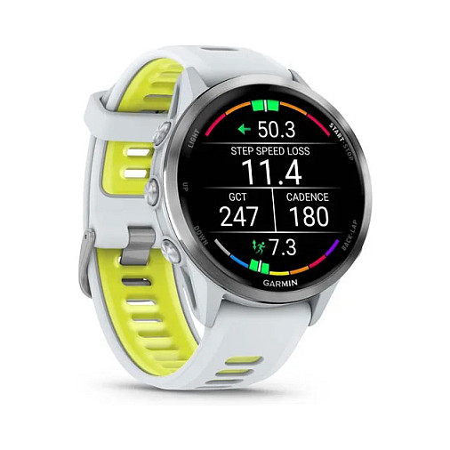 Orë e mençur Garmin Forerunner 970 Android Titanium / 47mm - Bardhë/Verdhë thumbnail 3