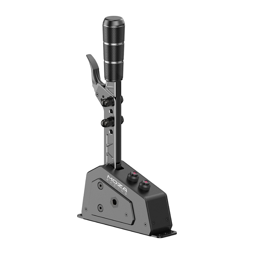 Shifter MOZA Racing SGP / Sequential / Damping i Rregullueshëm / Hall Sensor / 64mm Rregullim Lartësie / RS059 – Zezë