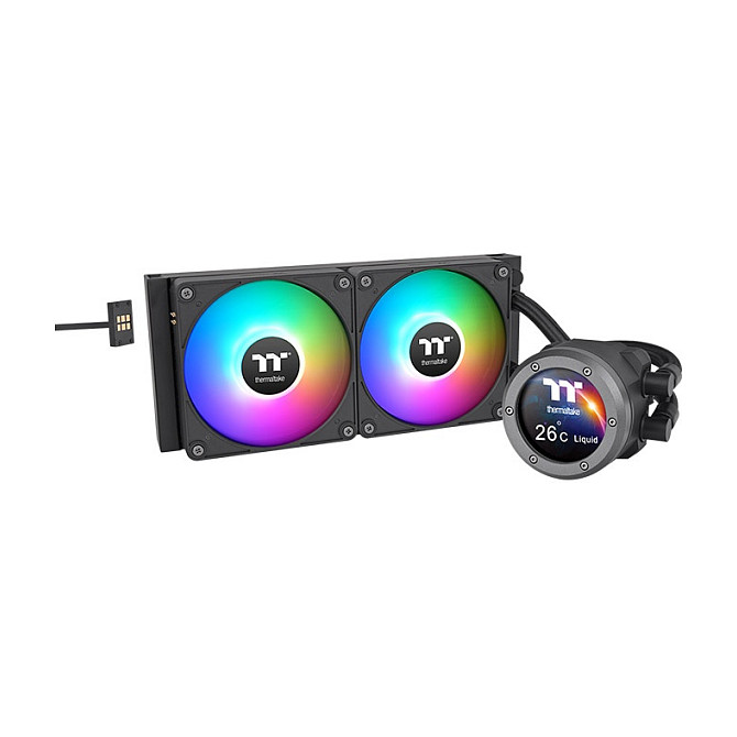Ftohës për Procesor Thermaltake TH240 V2 Ultra EX ARGB - Zezë