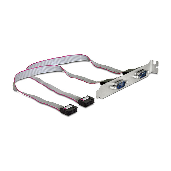 Bracket për PC – 2x Port Serial COM