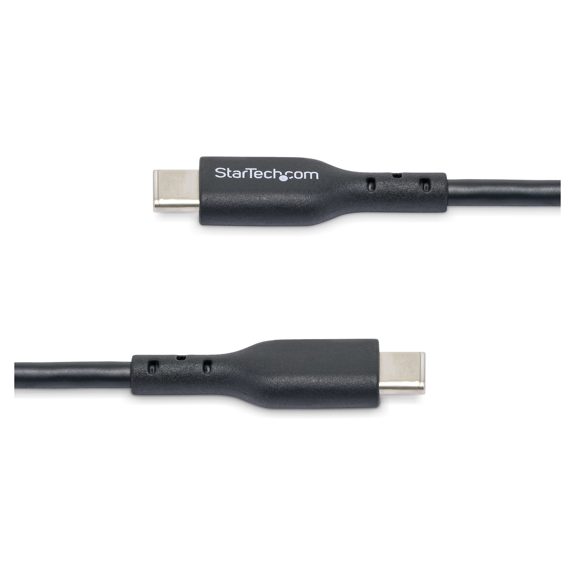 Kabllo USB StarTech.com USB2CC2MNC / USB-C në USB-C / 2m / USB 2.0 / 60W / 3A - Zezë thumbnail 2