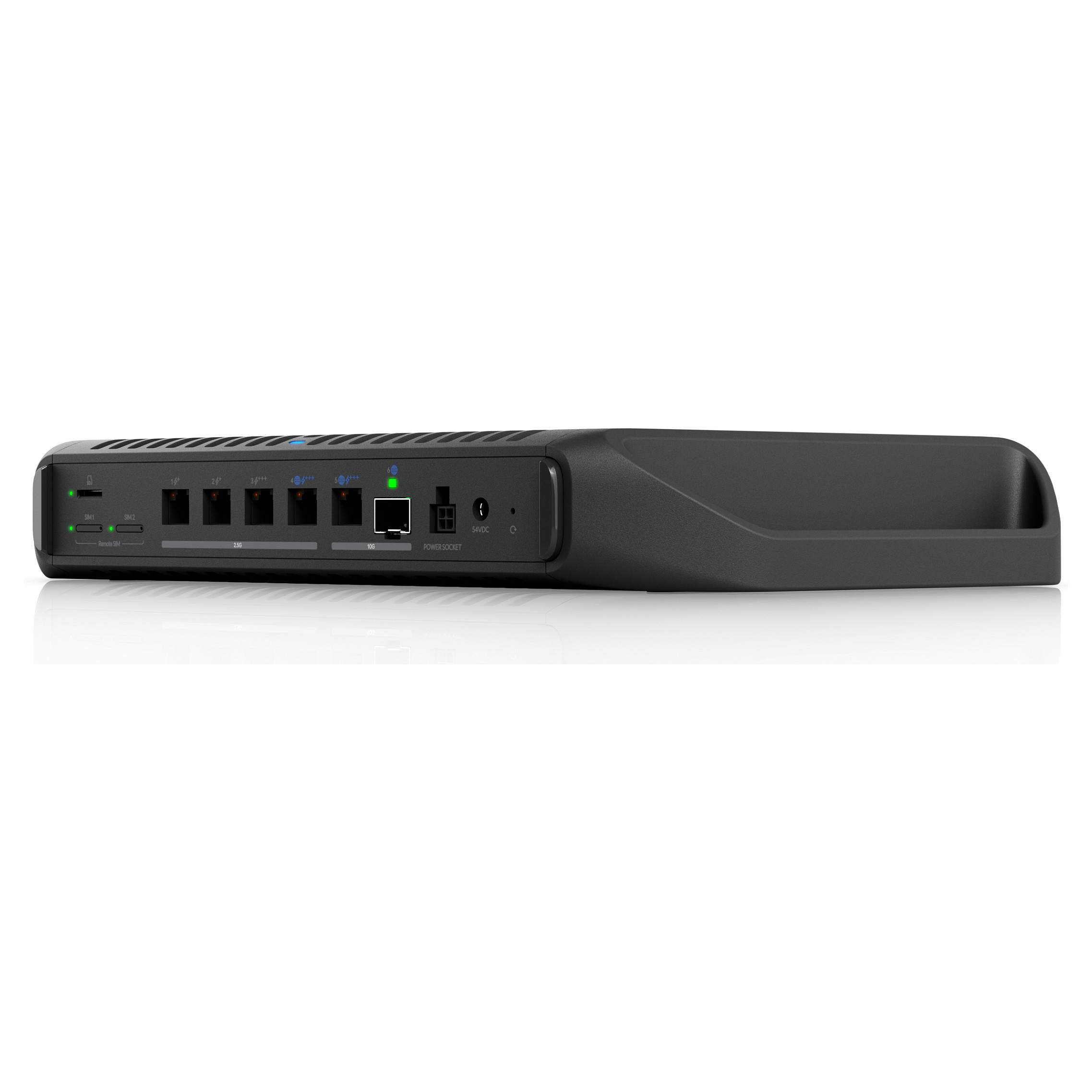 Ubiquiti UniFi Cloud Gateway Industrial UCG-Industrial – WiFi 7, 10GbE Gateway, 2.5GbE PoE++, Firewall, VPN, UniFi Controller, Protect NVR 3