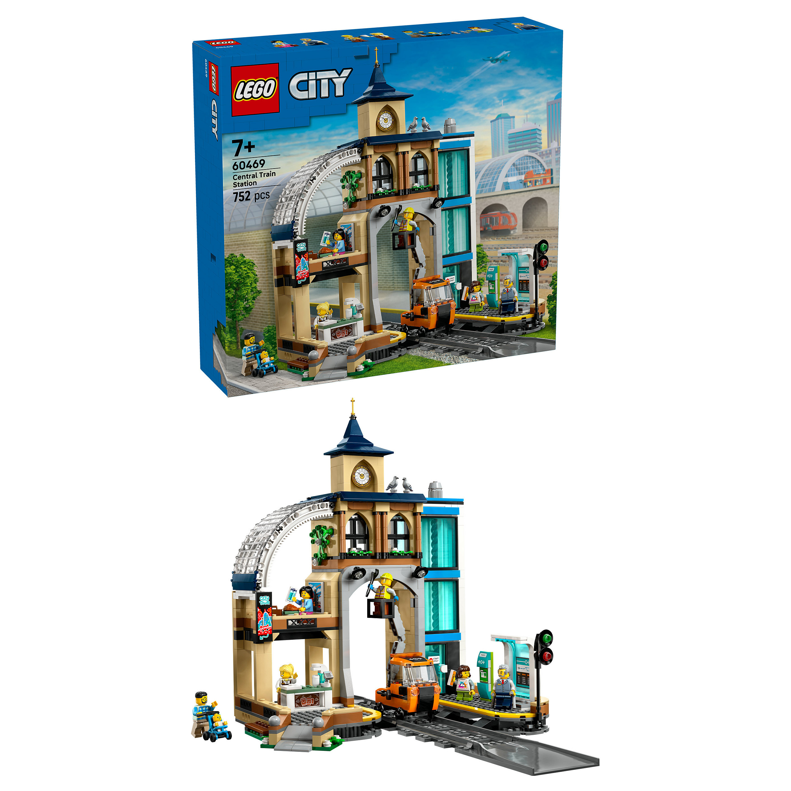 LEGO City Central Train Station thumbnail 3