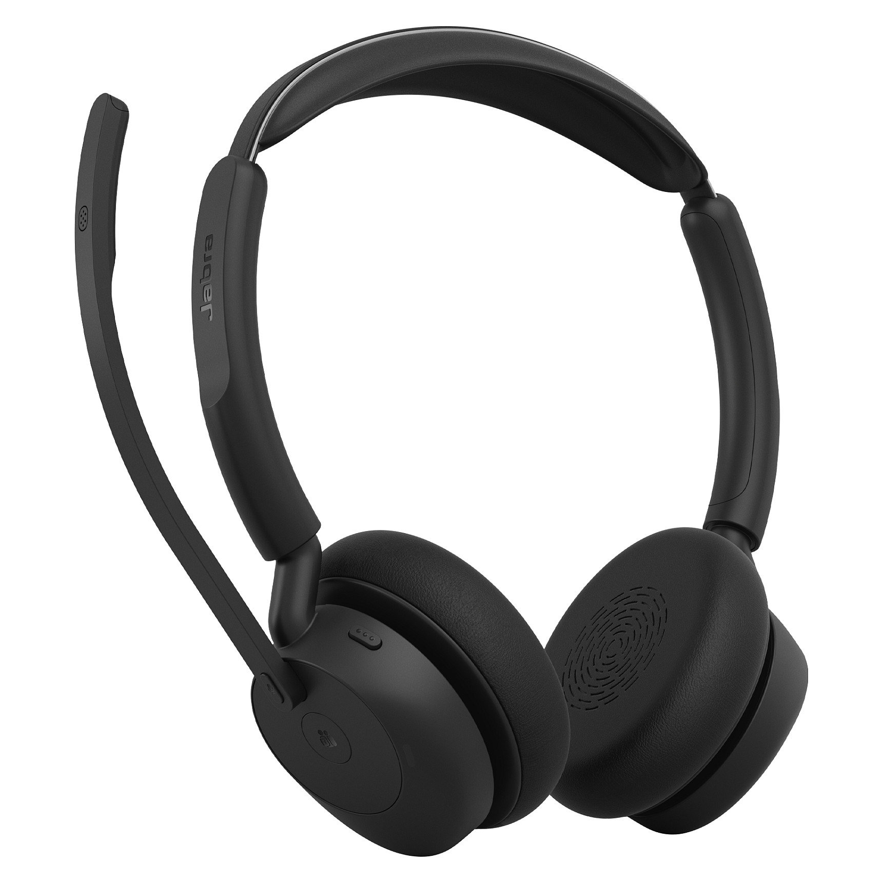Kufje pa kabllo Jabra Evolve3 45 MS Stereo / Link 390a / USB-A / Microsoft Teams / Charging Stand - Zezë 5