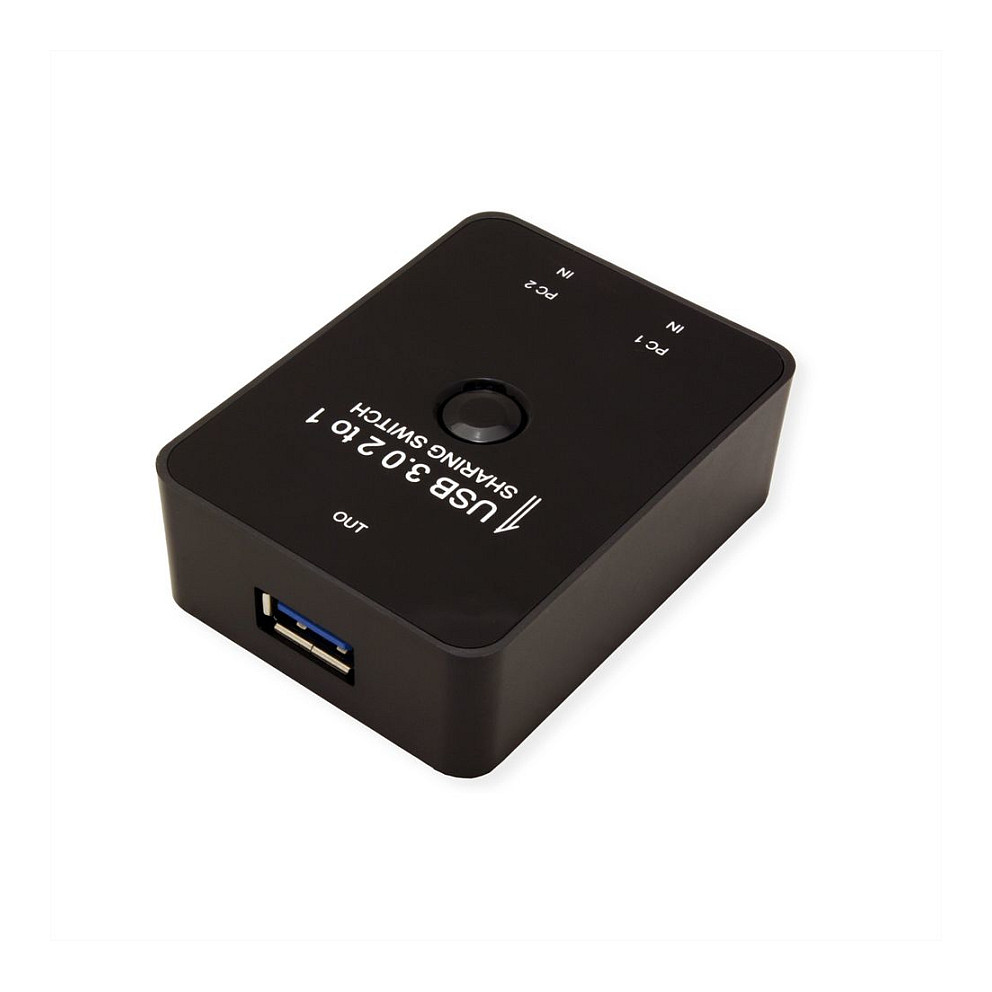 Switch USB VALUE 14.99.2015, USB 3.2 Gen 1, 2 porta, 5 Gbps - Zezë thumbnail 2