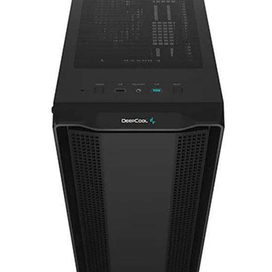 Kasë DeepCool CC560 ARGB V2 / Mid-Tower / ATX-M-ATX-ITX / 4x120mm ARGB / Xham i Temperuar - Zezë 4