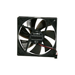 NoiseBlocker BlackSilentPro P-P 58.85 CFM 120mm Black PWM