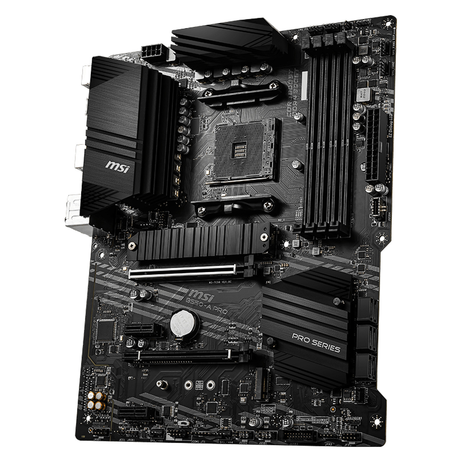 Pllakë Amë AM4 MSI B550-A PRO thumbnail 3