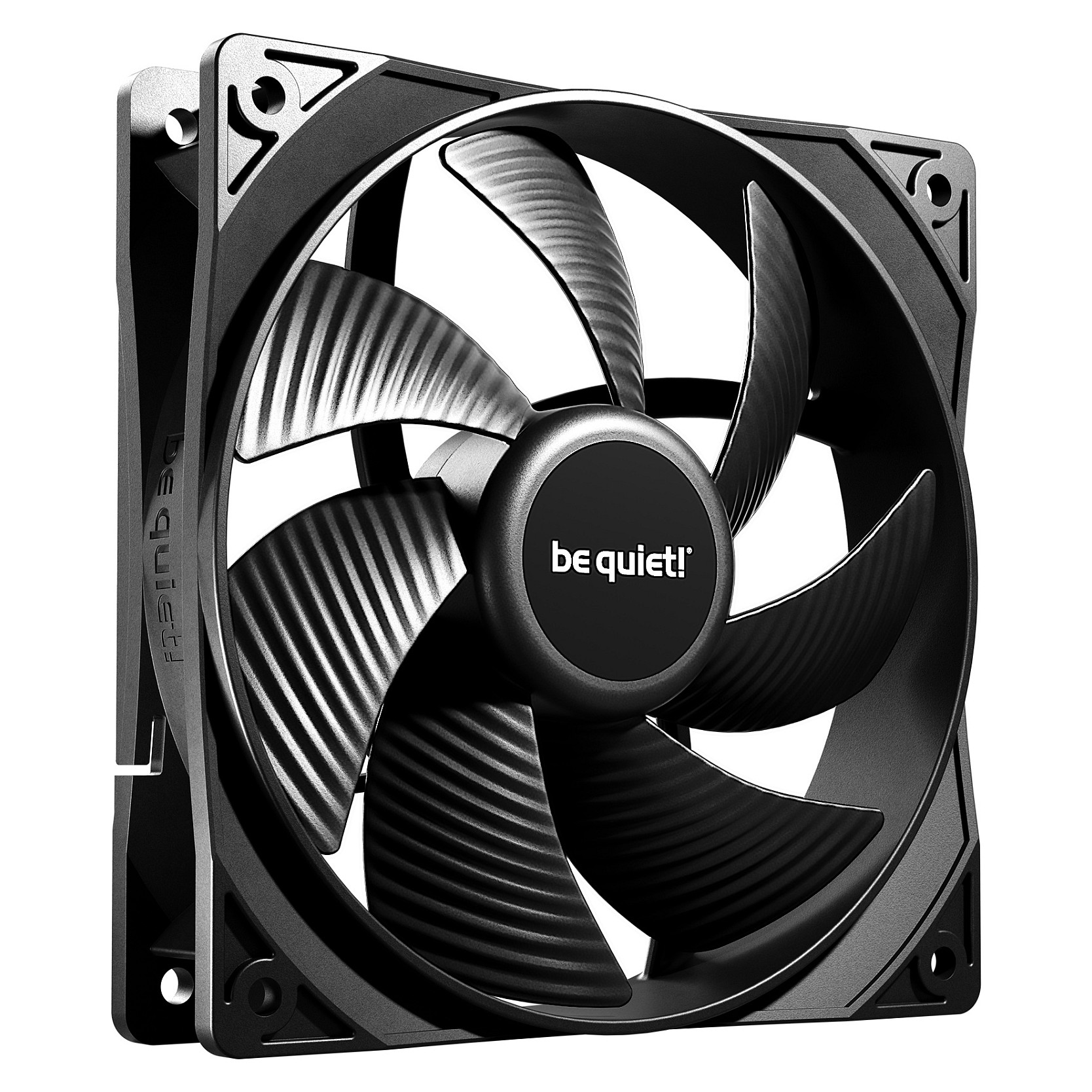 Ftohës për Kasë be quiet! Pure Wings 3 / 120mm / 1600 RPM / PWM / 3 Pack – Zezë