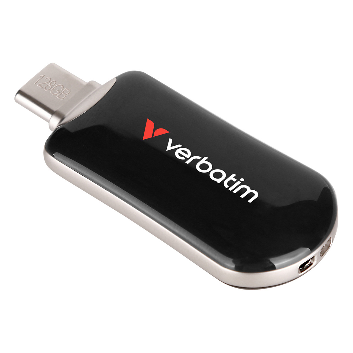 USB STICK 128GB Verbatim Plectra USB-C, e zezë thumbnail 3