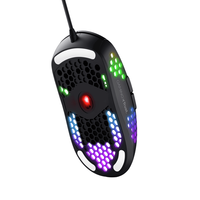 Maus Gaming Trust GXT960 / 200-10.000 DPI / 100 IPS / LED / Grafite i lehtë 3