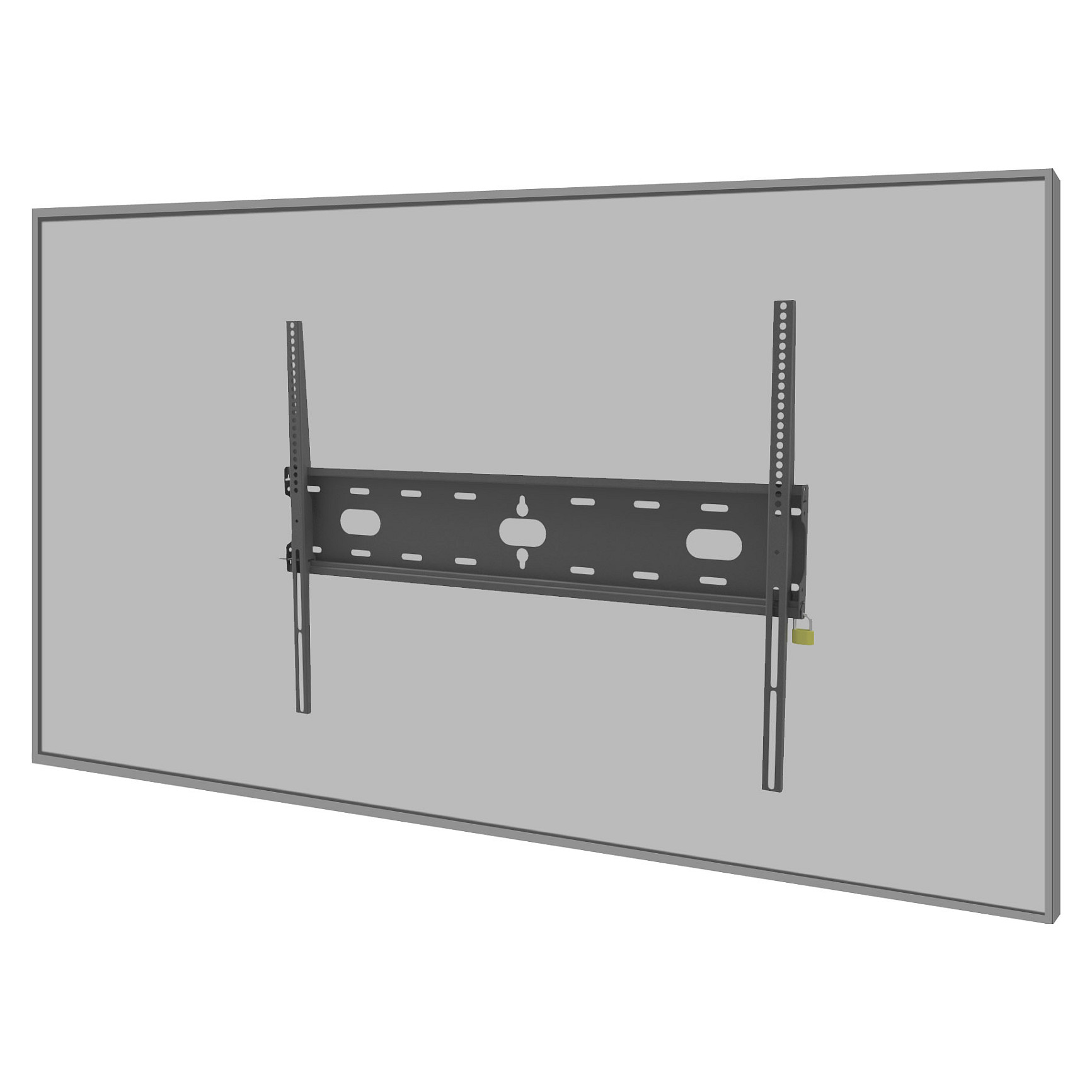 Mbajtëse për Monitor iiyama MD-WM8060 / deri 125kg / VESA 100x100–800x600 / Montim në Mur - Zezë 5