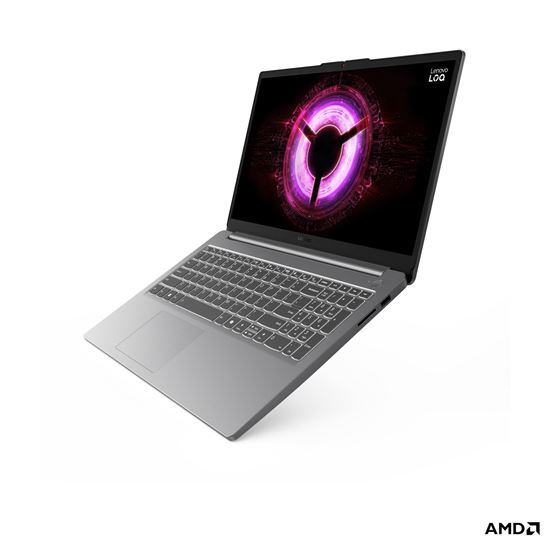 Laptop Gaming Lenovo NB LOQ 15ARP10E / Ryzen 7 170 / 16GB DDR5 / 512GB / 15.6" Full HD AG 144Hz / RTX 4050 6GB / US - Luna Grey 5